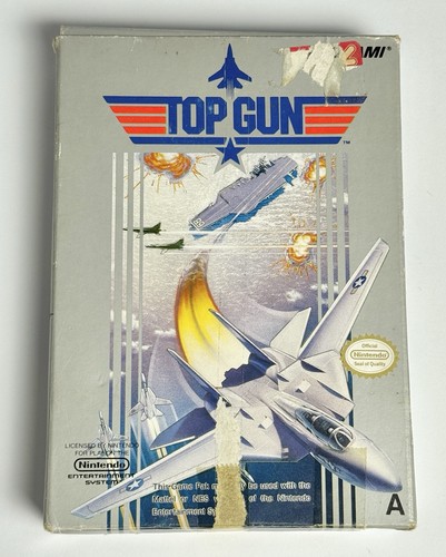 Top gun boxed - boxed, nintendo