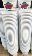 Big Dipper x100 Plastic Coin Tubs Barrys Amusements Portrush Souvenir N Ireland