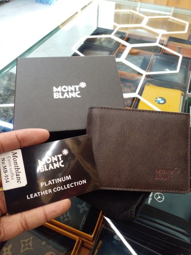 Brown wallet 954 - wallet-, 954/montblanc