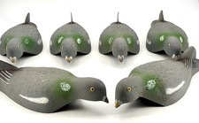 6 PLASTIC PIGEON DECOYS - Swift Decoys Ltd Redditch - 39.5 cm