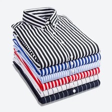 UK Men's Striped Long Sleeve