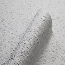 White Floral Paintable