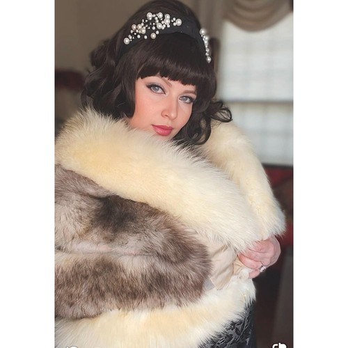 Vintage arctic fox - vintage,
