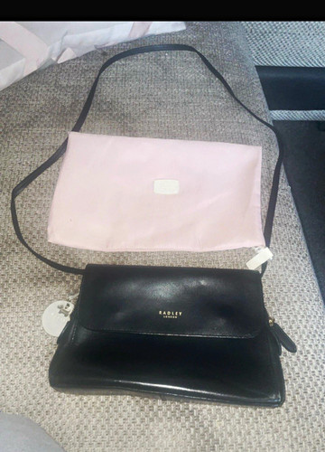 Radley black leather - black, shoulder