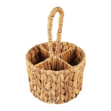 Wicker Cutlery Storage Basket