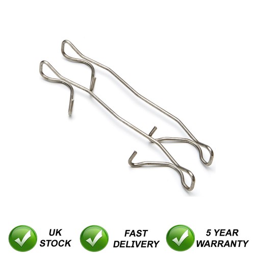 Brake pad retaining spring - 2x,