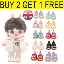 5cm Mini Shoes PU Leather for Cotton Doll DIY Doll BJD 14inch 1/6 Doll Boots UK