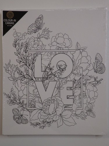 Colour canvas love owl - ~, love,