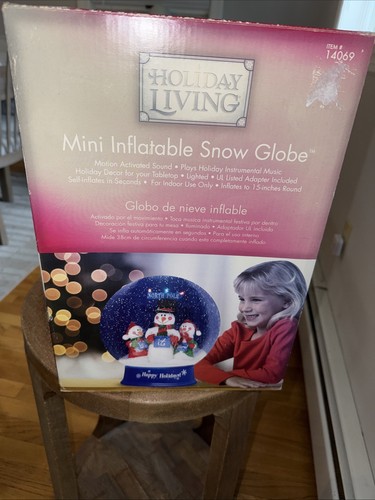 Vtg gemmy 2005 inflatable snow - vtg,