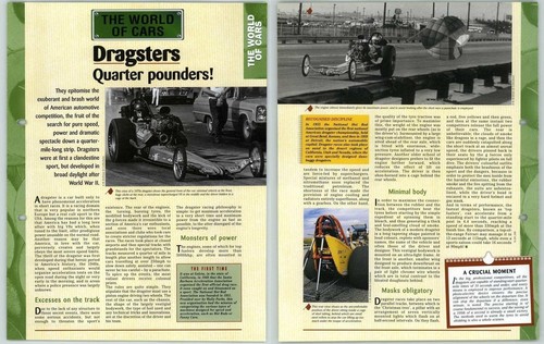 Dragsters the world of - dragsters,