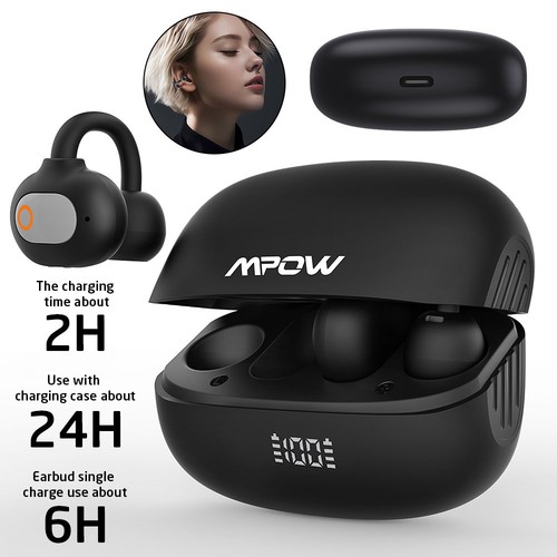 Mpow wireless clip earbuds - mpow, on