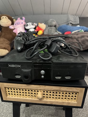 Microsoft original xbox black - xbox,