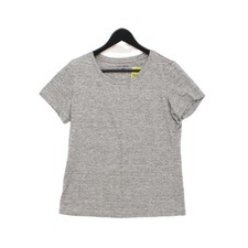 Ines De La Fressange X Uniqlo Women's T-Shirt L Grey 100% Other Basic