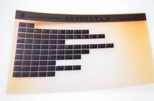 Oem suzuki gs750 - oem, lt,lx