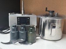 Large 8 ltr Food Processor with serrated and flat blades. Food cutter and mixer