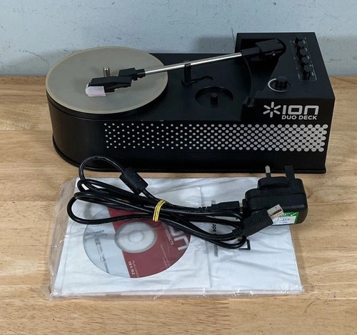 Ion duo deck usb turntable - deck,