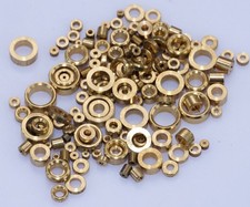 Clock Bushes Brass x100