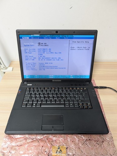 Lenovo 3000 g530 - lenovo, core