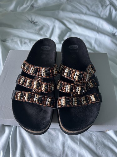 Scholl beaded sandals size - sandals, 5