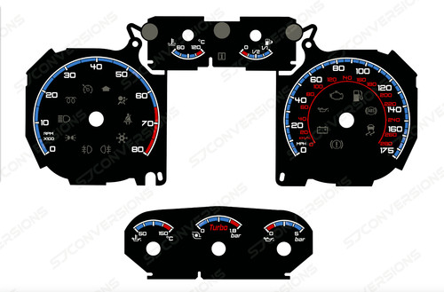 Ford focus mk2 plain dial - ford, rs