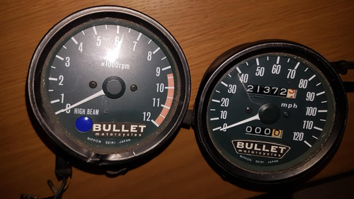 Speedo and tachometer - speedo,