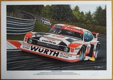 Limited Edition Zakspeed Ford Capri Turbo Group 5 Motorsport Artwork Print A3