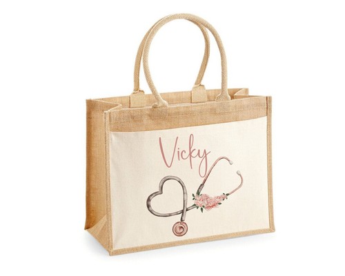 Personalised nurse jute - personalised,