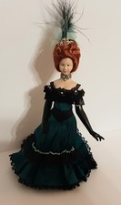 Dolls House Victorian Lady In Evening Dress By Sandra Morris Tower House Dolls