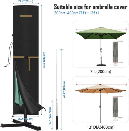Vansheim garden umbrella - vansheim,