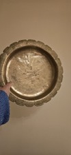Large Brass Deep Plate Tray