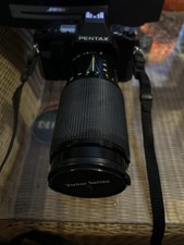 Vivitar Series 1 Lens Mounted On Pentax P50 Camera *not Tested*