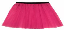 Womens Neon Tutu Skirt 2 Layer