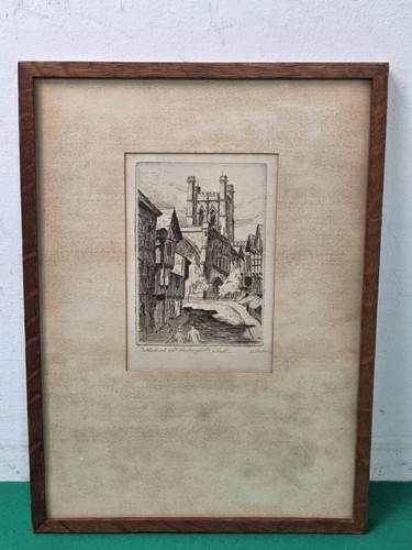 Framed antique chester - framed,