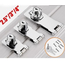Heavy duty locking - heavy-duty, hasp