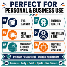PVC Banners Heavy Duty Outdoor