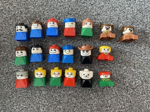 Vintage lego duplo figures - vintage,