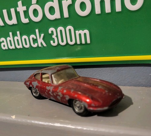 Vintage lesney jaguar type - vintage,