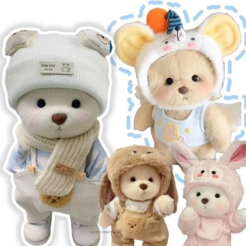 Handmade jointed teddy - teddy, bear