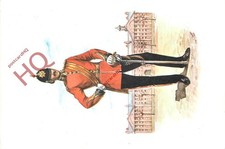 Postcard:;MILITARY UNIFORM, OFFICER OF THE ROYAL MARINES LIGHT INFANTRY 1880