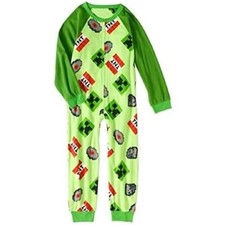 Minecraft Boys Pajamas 1 Piece