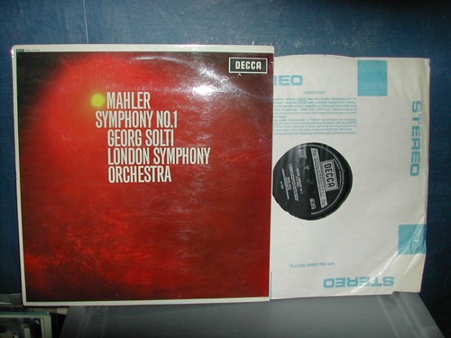 Sxl 6113 mahler symphony - mahler, 1