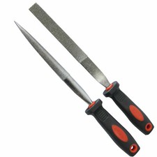 2pc Diamond File Set 100mm