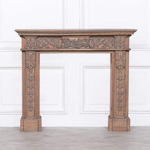 White cedar hand carved - carved, fire