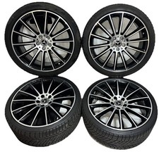 20” Mercedes Benz Turbine 4 x Alloys Wheel Rims Twist , Original E S Class 8J 9J