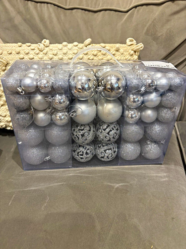 100 silver shatterproof - 100,