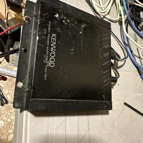 Vintage kenwood kac 501 stereo - vintage, kac-501