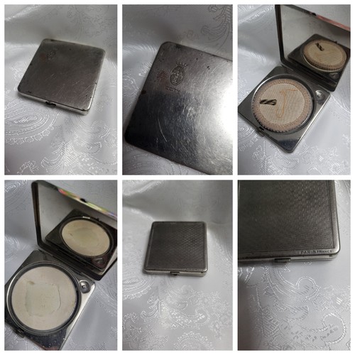 Vintage coty paris silver - paris, tone