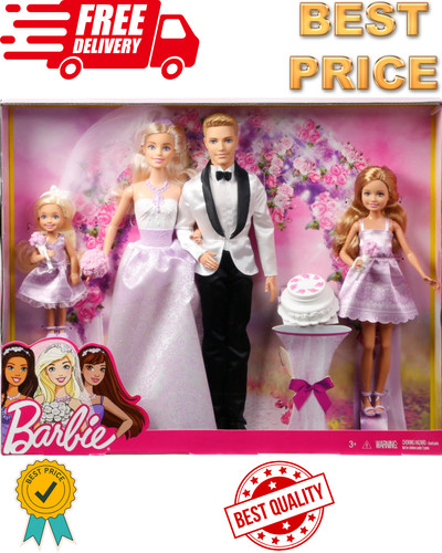 Barbie wedding gift set dolls - barbie,