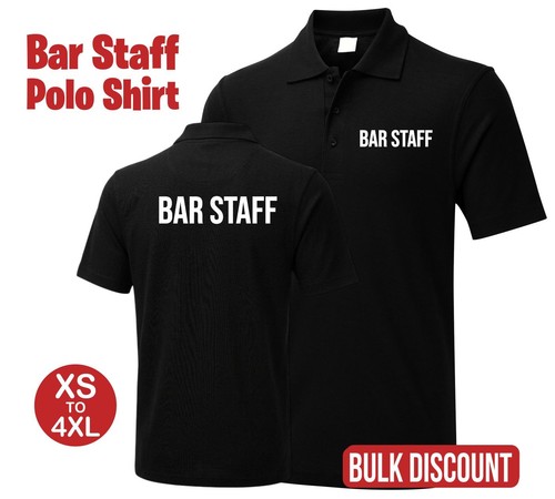 Bar staff polo shirt - bar,