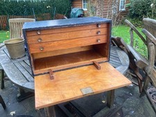 VINTAGE LARGE ENGINEERS TOOL BOX VERY STRONG & VERY WELL MADE 23.5 x 11.5 x 14"H